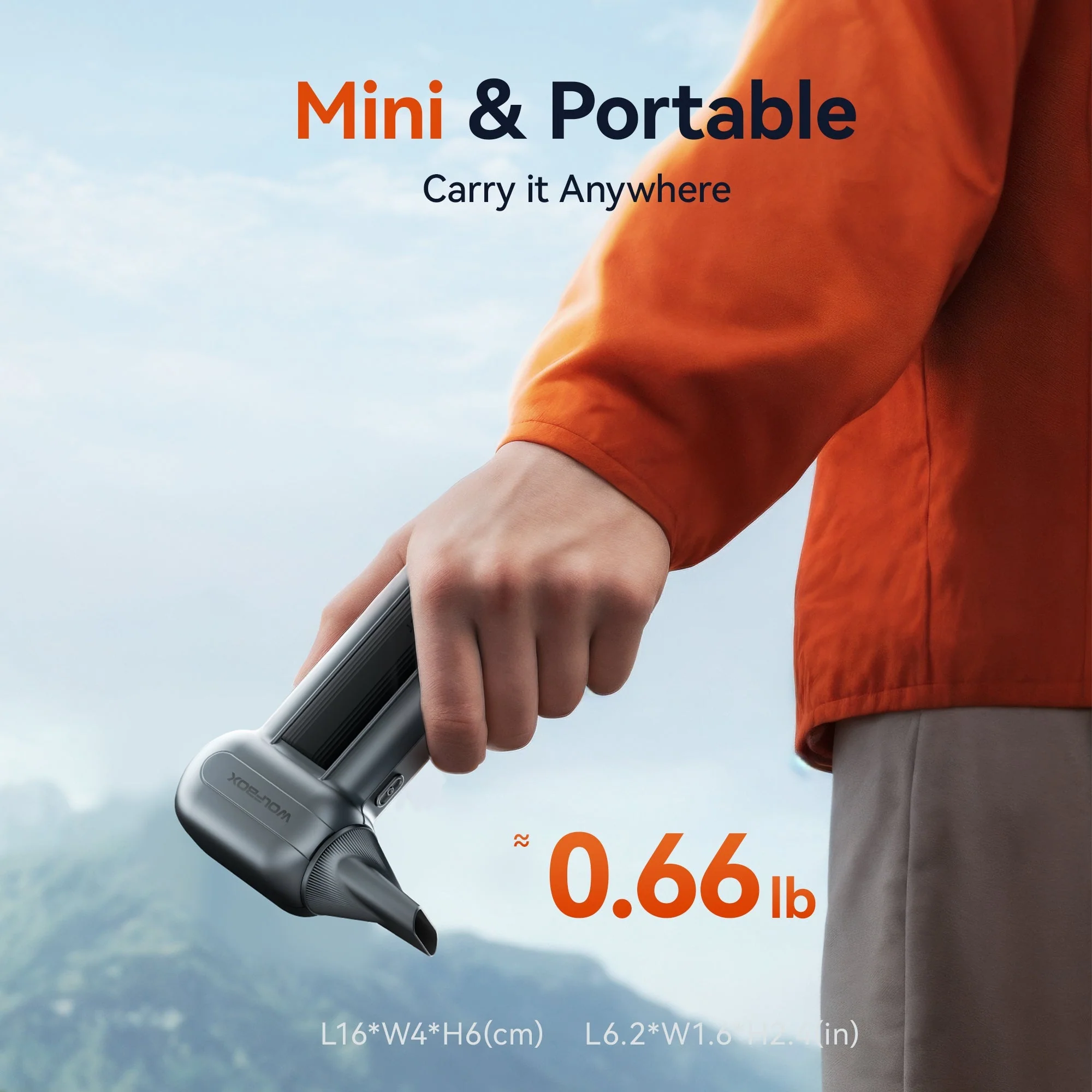 Wolfbox Compressed Air Duster - MF100 Super Power Electric Air Duster - Image 7