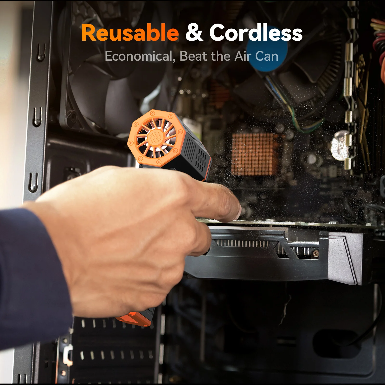 Electric Air Duster –110000RPM Super Power | WOLFBOX MF50 - Image 3