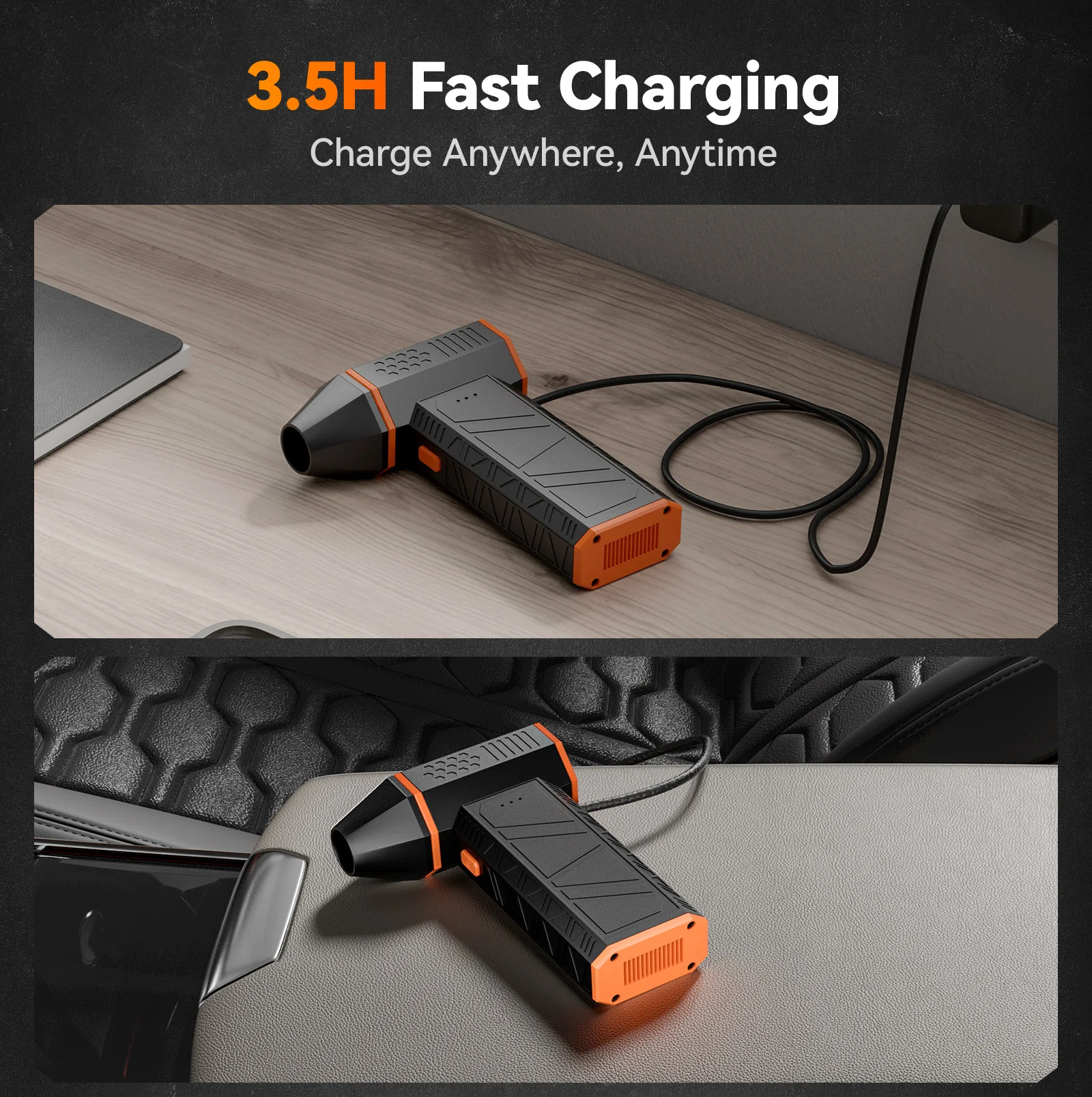 Electric Air Duster –110000RPM Super Power | WOLFBOX MF50 - Image 6