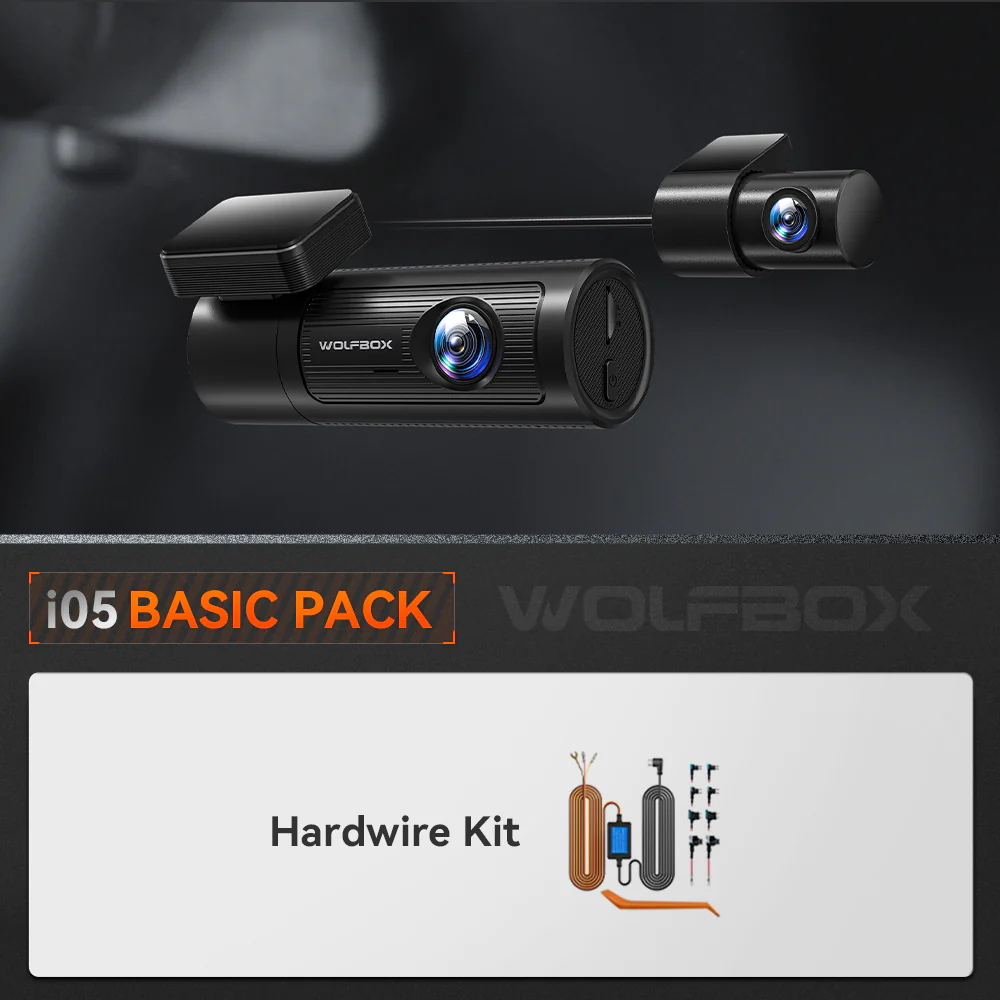 i05 | WOLFBOX Dash Cam Front and Rear, 4K Dash Cam with GPS WiFi UHD 2160P/1600P + 1080P - Image 8
