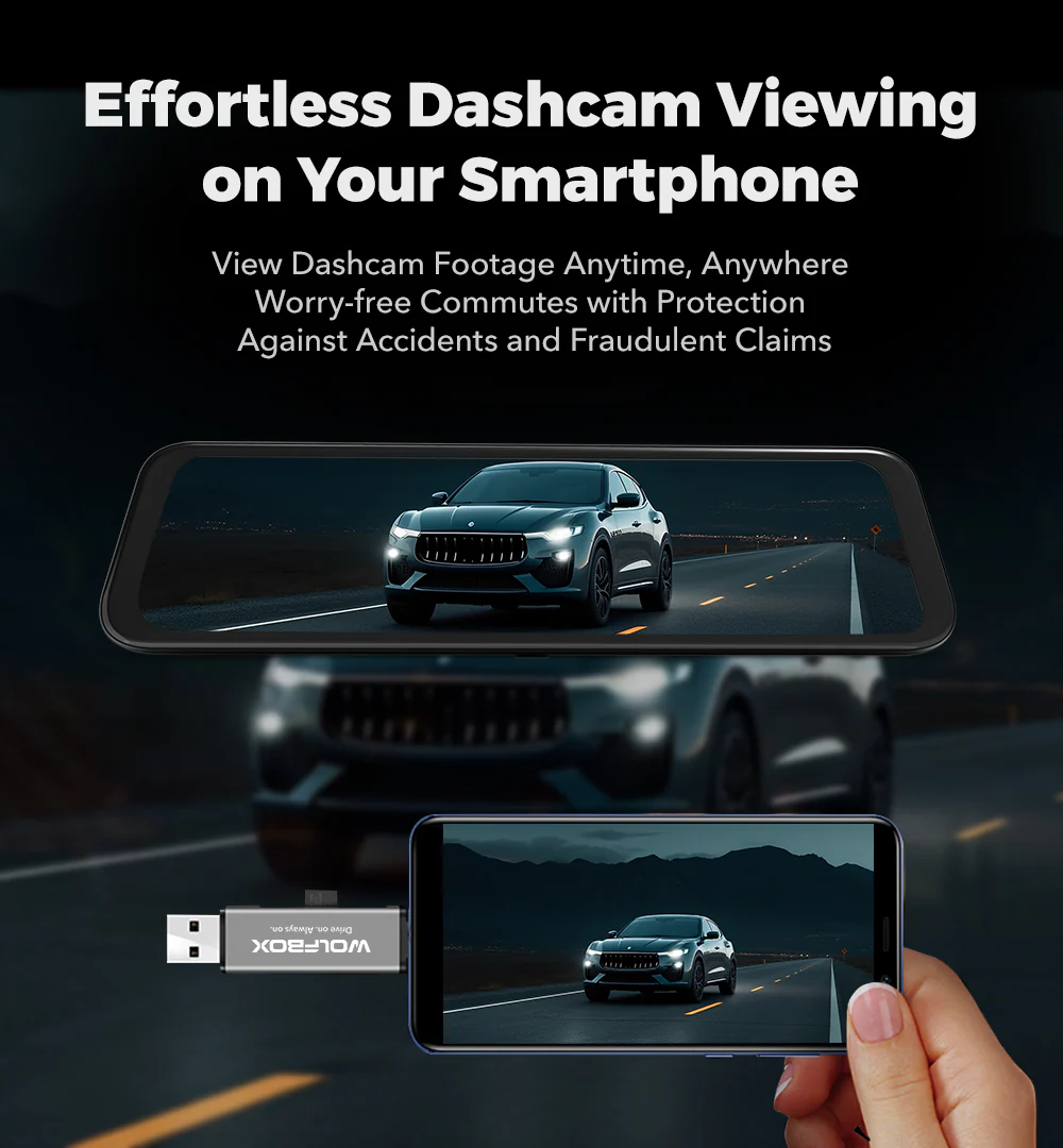 WOLFBOX 2-in-1 Card Reader with USB-C&USB-A Interface - Image 3