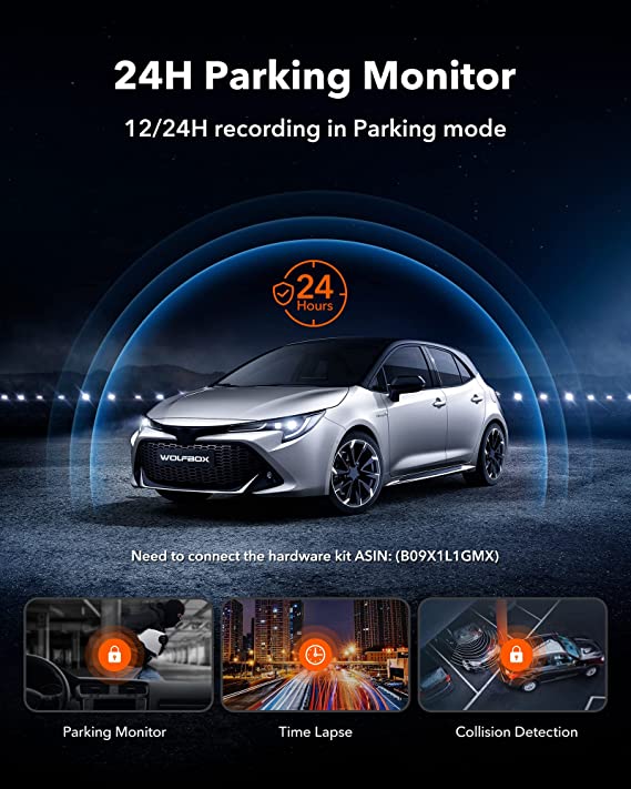 WOLFBOX G930  Rear View Mirror Camera - Image 5