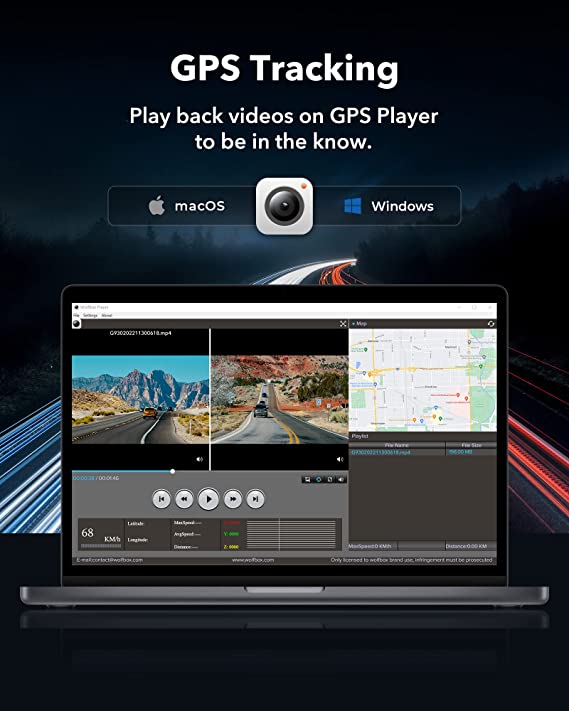 WOLFBOX G930  Rear View Mirror Camera - Image 7