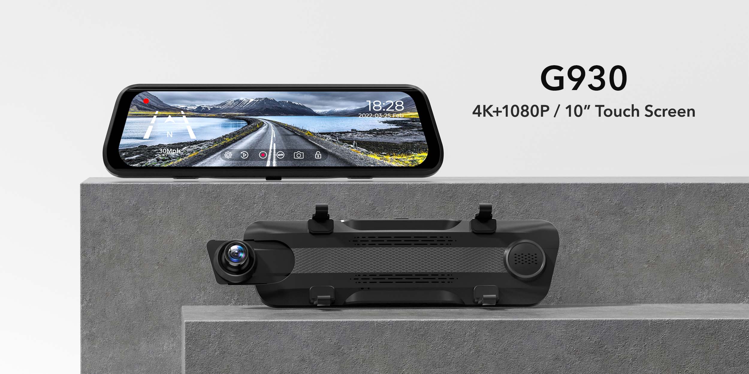 WOLFBOX G930  Rear View Mirror Camera - Image 8
