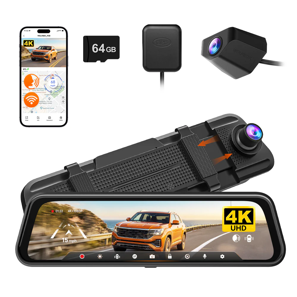 Dash Cam – Smart Driving Protection with Clear Recording | Wolfbox