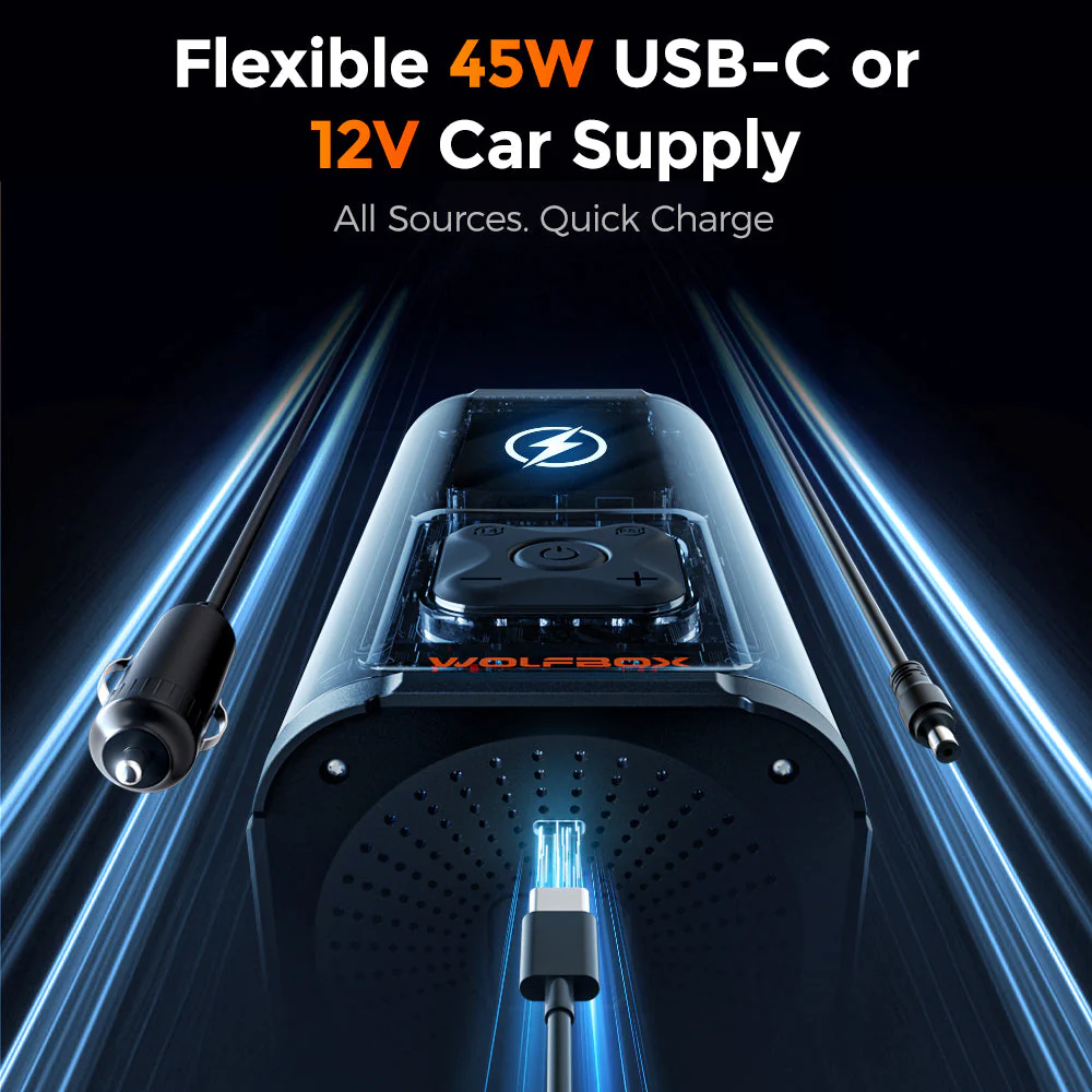 WOLFBOX MegaFlow24 Pro Portable Tire Inflator - Image 6