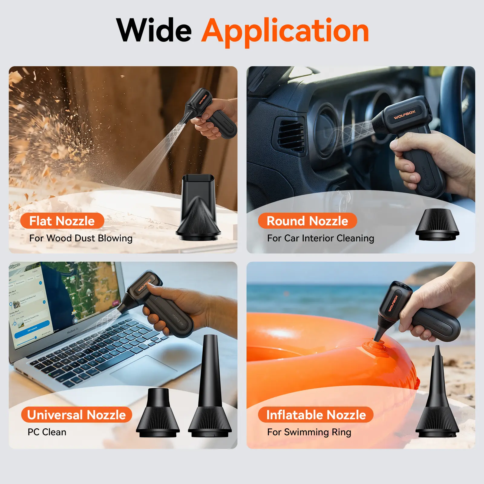 WOLFBOX MF60 Compressed Air Duster - Image 4