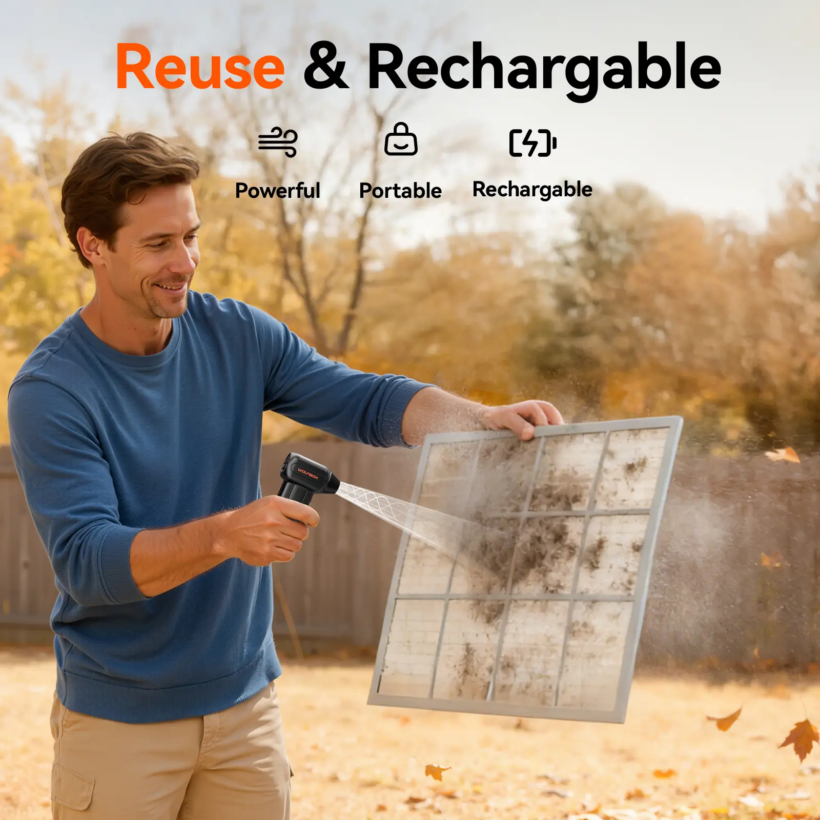 WOLFBOX MF60 Compressed Air Duster - Image 8