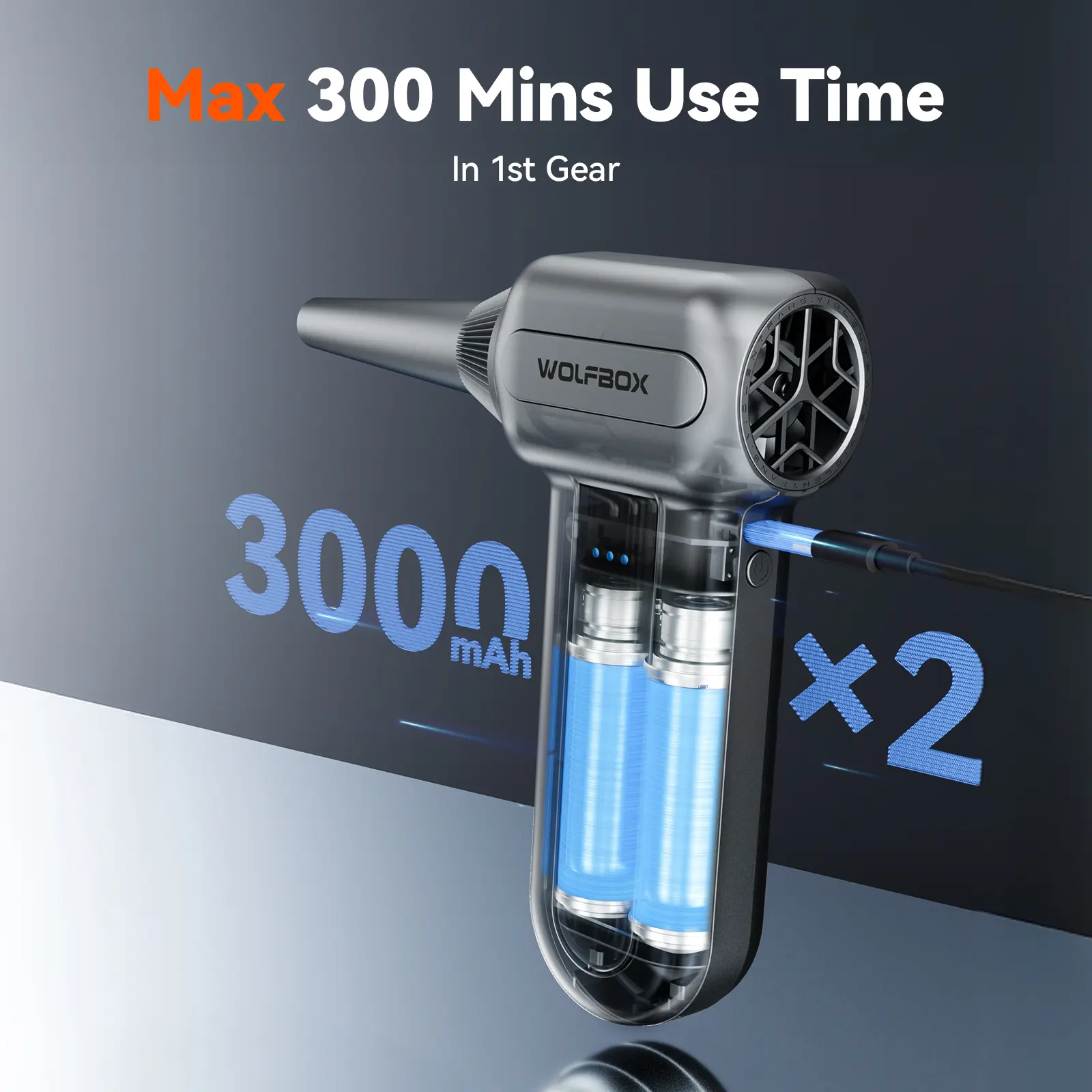 WOLFBOX MF70 Compressed Air Duster - Image 3