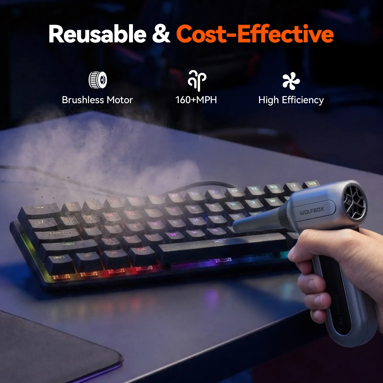 WOLFBOX MF70 Compressed Air Duster - Image 4