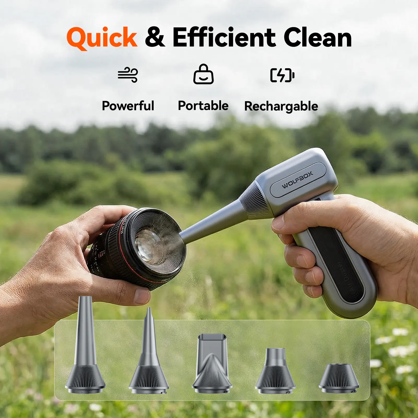 WOLFBOX MF70 Compressed Air Duster - Image 5